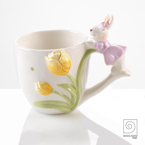 Чаша Mug 10х15х12см дръжка зайче Чаша Mug 10х15х12см дръжка зайче